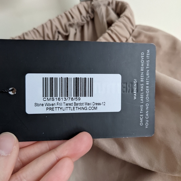 Off the shoulder Tiered Maxi Dress - tall - Picture 11 of 12